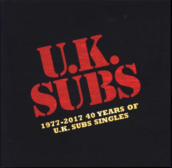 UK Subs-UK Subs 1977 - 2017 40 Years Of UK Subs Singles - 10 Vinyl Box Set