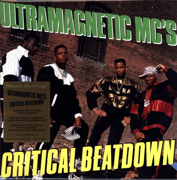 Ultramagnetic MC's-Critical Beatdown Expanded-LP Vinyl green 2024