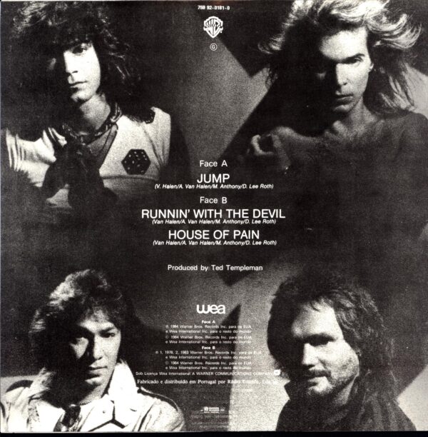 Van Halen-Jump-12 Vinyl