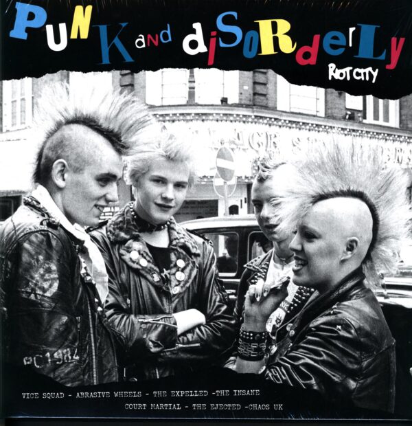 Various-Punk and Disorderly - Riot City blue-LP Vinyl