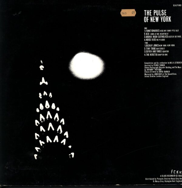 Various-The Pulse Of New York-LP Vinyl