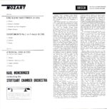 Wolfgang Amadeus Mozart-Eine Kleine Nachtmusik - Divertimento No. 1 In D - A Musical Joke (Ein Musikalischer Spass)-LP Vinyl 1994