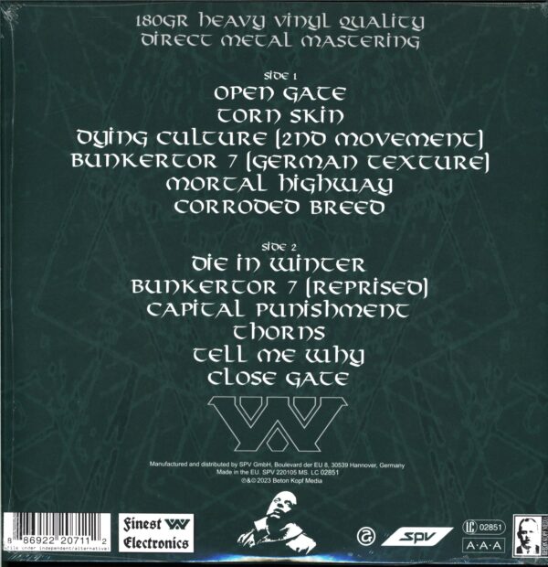 Wumpscut-Bunkertor 7-LP Vinyl 2023
