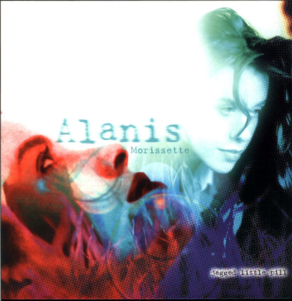 Alanis Morissette-Jagged Little Pill-red LP Vinyl