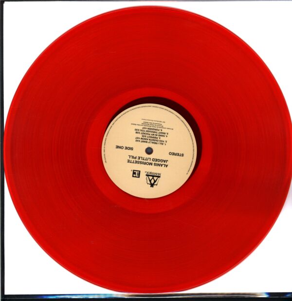 Alanis Morissette-Jagged Little Pill-red LP Vinyl