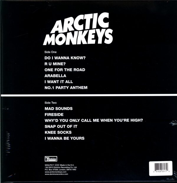 Arctic Monkeys-AM-reissue LP Vinyl