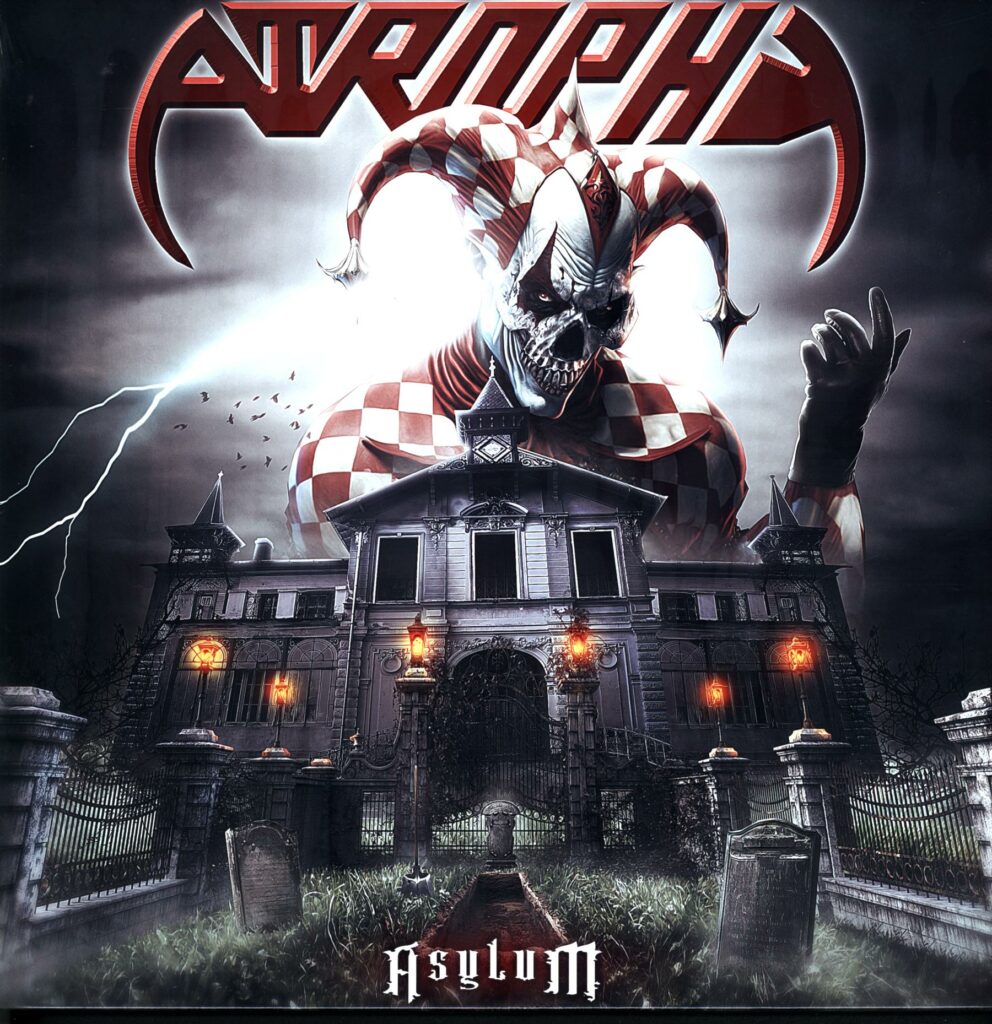 Atrophy-Asylum red-LP Vinyl