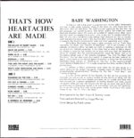 Baby Washington-That's How Heartaches Are Made-LP Vinyl