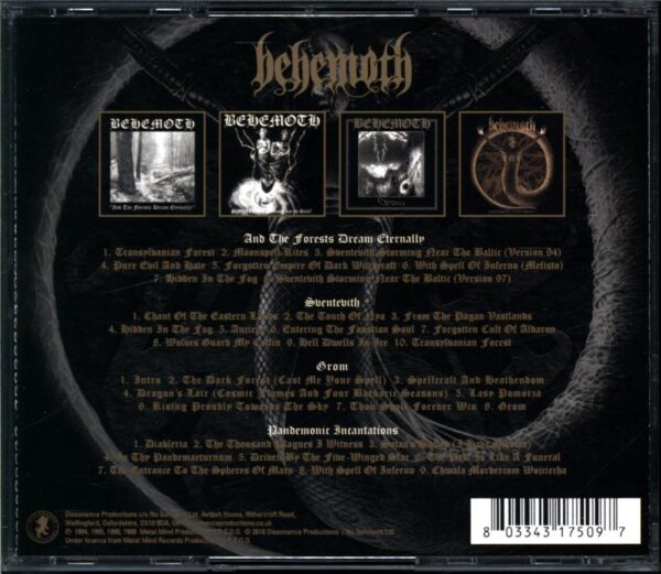 Behemoth-The Metal Mind Years-4CD Set