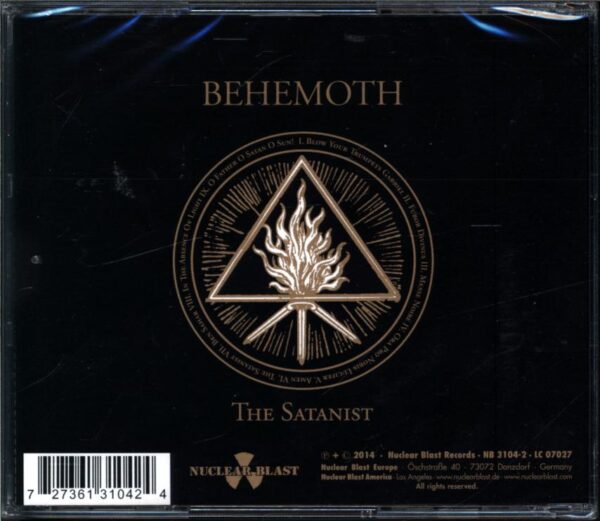 Behemoth-The Satanist-CD
