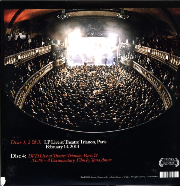 Black Rebel Motorcycle Club-Live In Paris-LP Vinyl