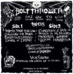 Bolt Thrower-In Battle There Is No Law-LP Vinyl UK 1988