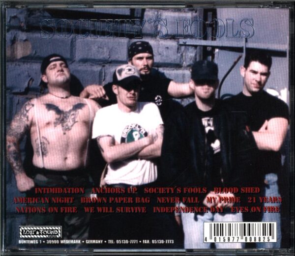 Bruisers-Society's Fools-CD