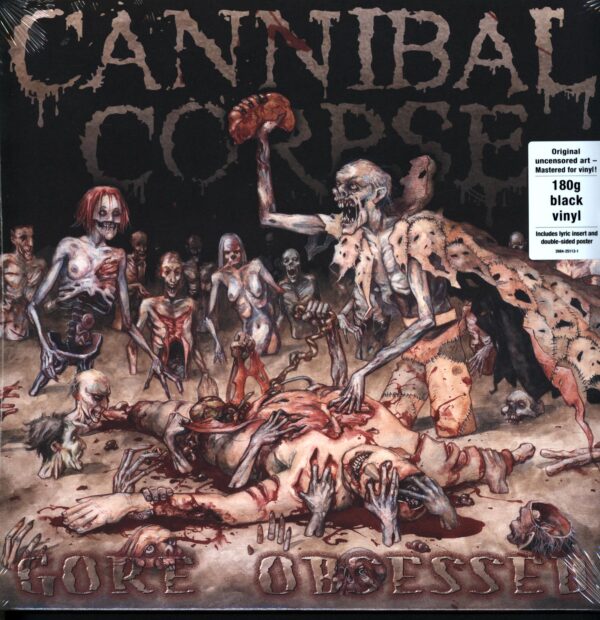 Cannibal Corpse-Gore Obsessed Reissue 2024-LP Vinyl