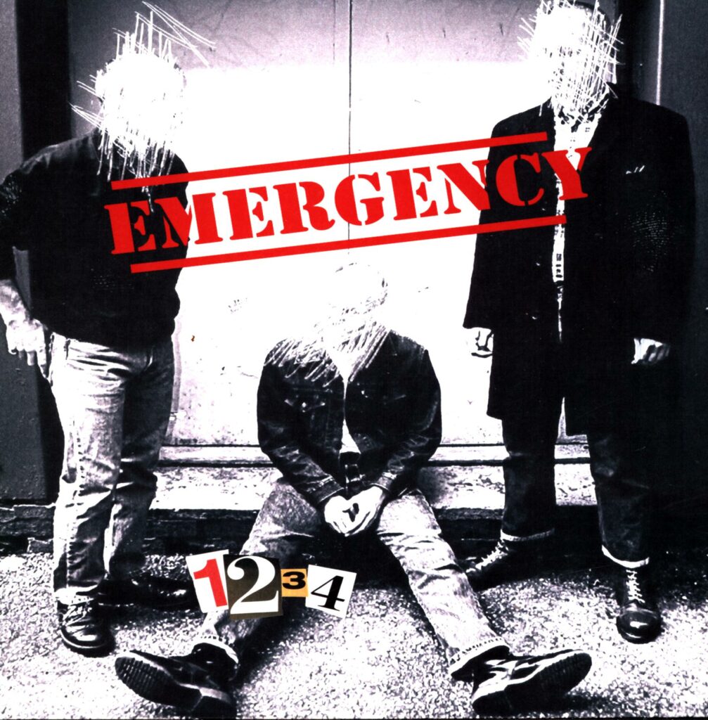 Emergency-1234 clear splatter-LP Vinyl