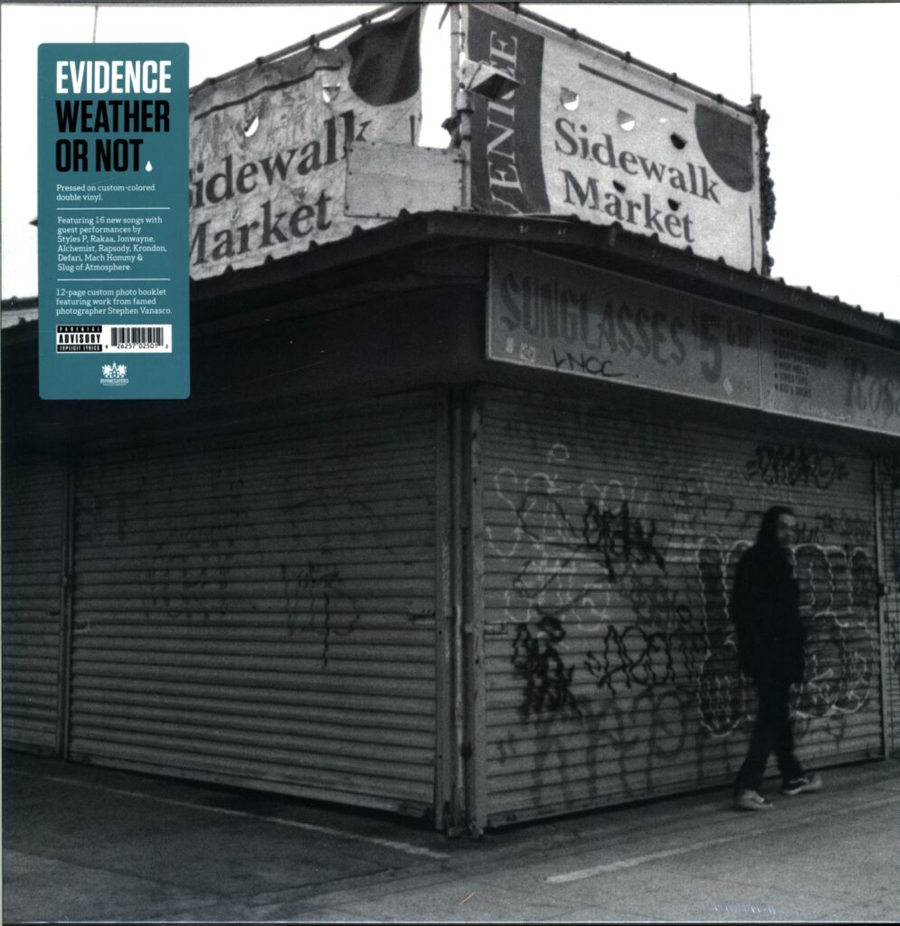 Evidence-Weather Or Not blue-LP Vinyl