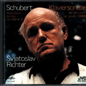 Franz Schubert-Klaviersonate Nr. 19 C-moll Op. Posth. D958 Impromptu As-dur Op. 142 Nr. 2-CD