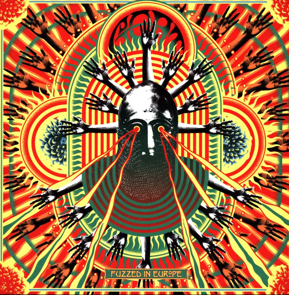 Goat-Fuzzed In Europe green black splatter-LP Vinyl