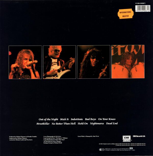 Great White-Great White-LP Vinyl