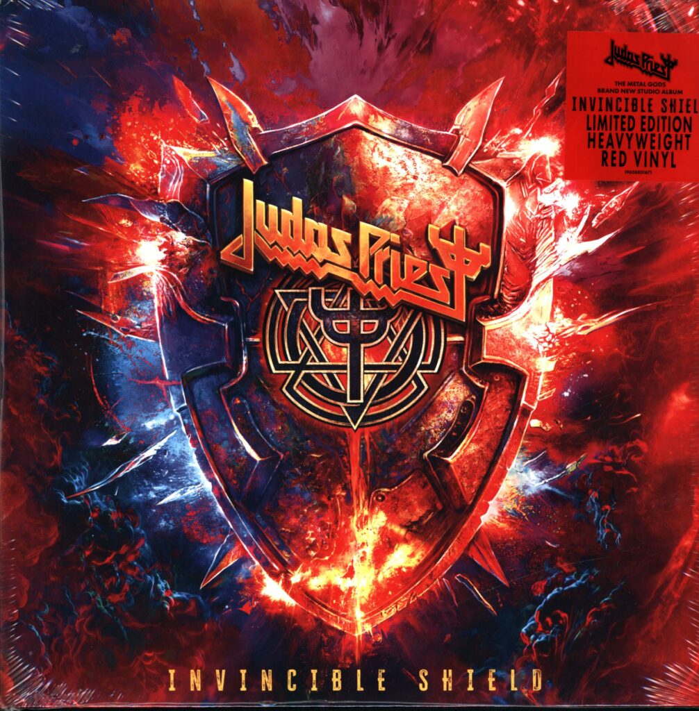 Judas Priest-Invincible Shield red-LP Vinyl