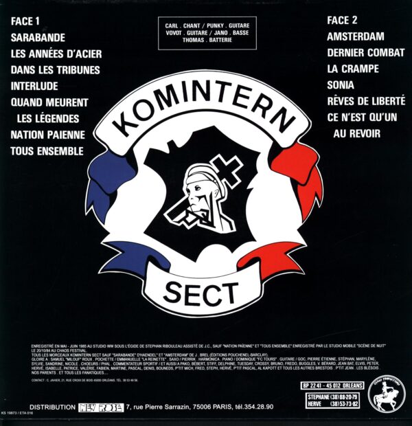 Komintern Sect-Dernier Combat Reissue 2010-LP Vinyl