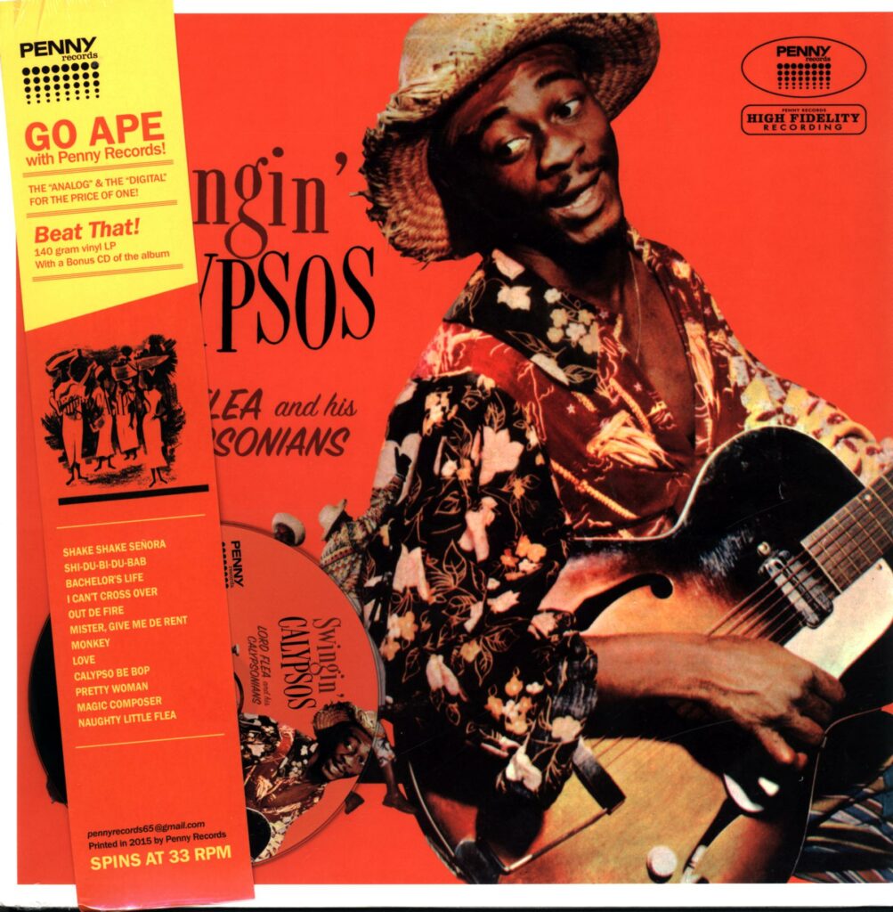 Lord Flea And His Calypsonians-Swingin' Calypsos-LP Vinyl