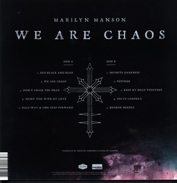 Marilyn Manson-We Are Chaos white-LP Vinyl