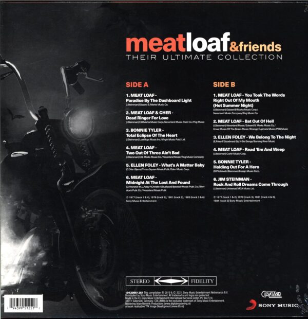 Meatloaf And Friends - Their Ultimate Collection-LP Vinyl