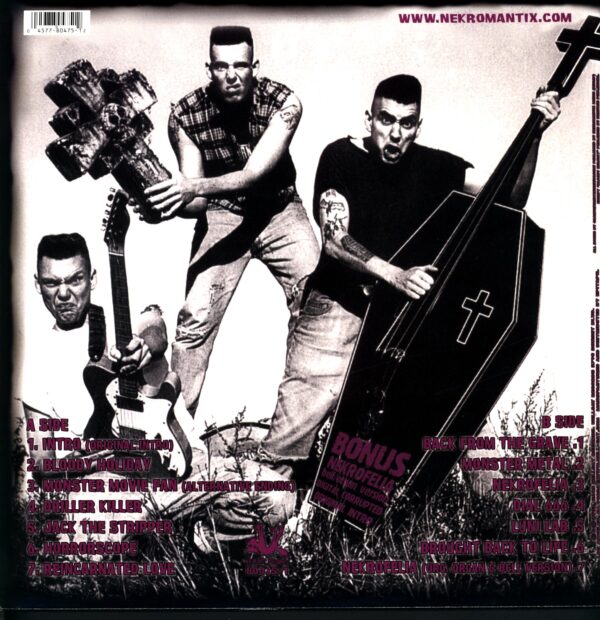 Nekromantix-Brought Back To Life Again purple-LP Vinyl