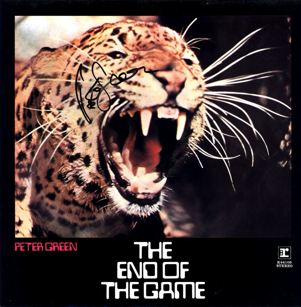 Peter Green-The End Of The Game-LP Vinyl signed