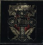 Powerwolf-Bible Of The Beast Reissue 2017 red black splatter-LP Vinyl