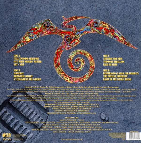 Skyclad-The Silent Whales Of Lunar Sea blue-LP Vinyl