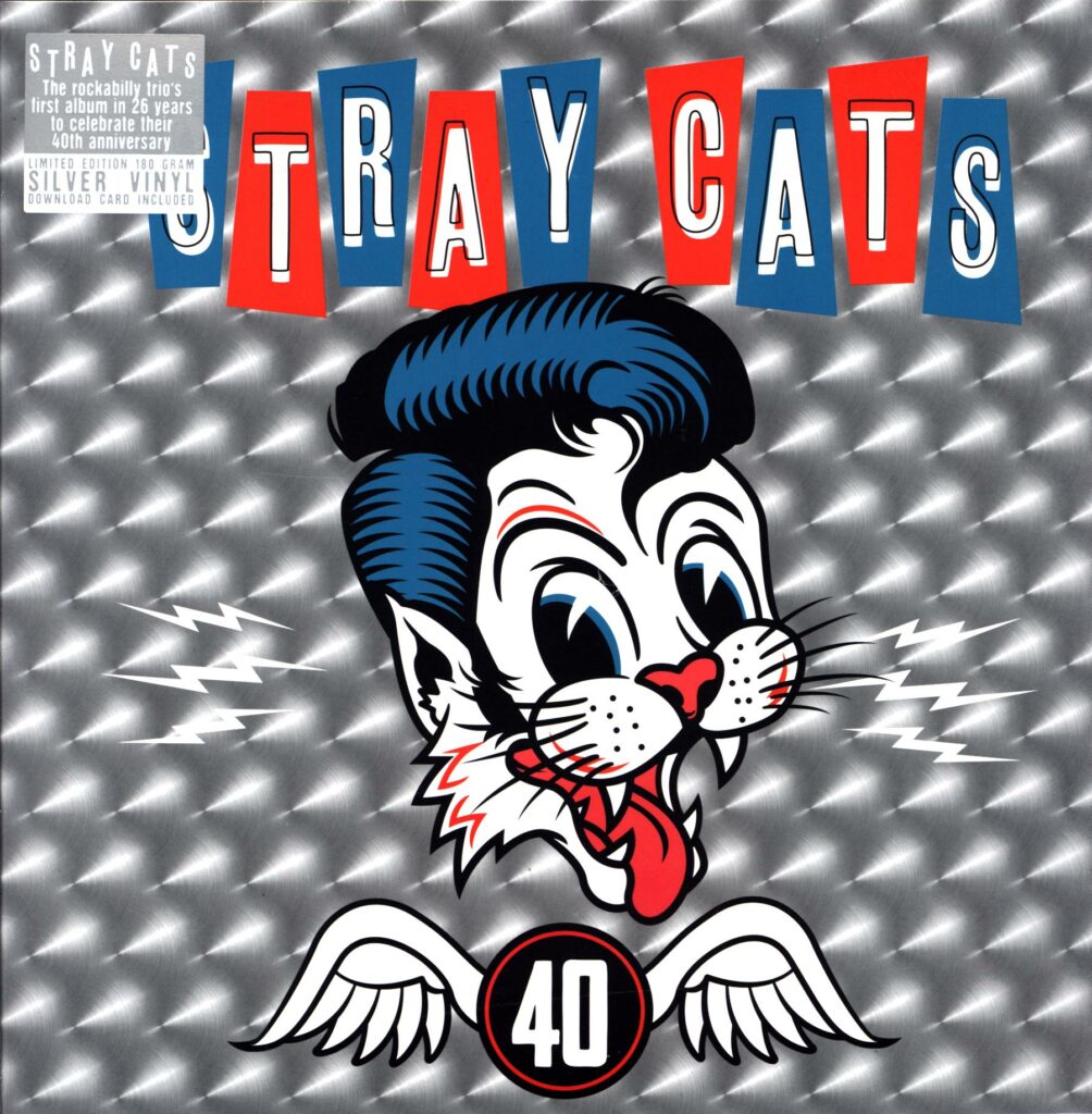 Stray Cats-40 -LP Vinyl silver