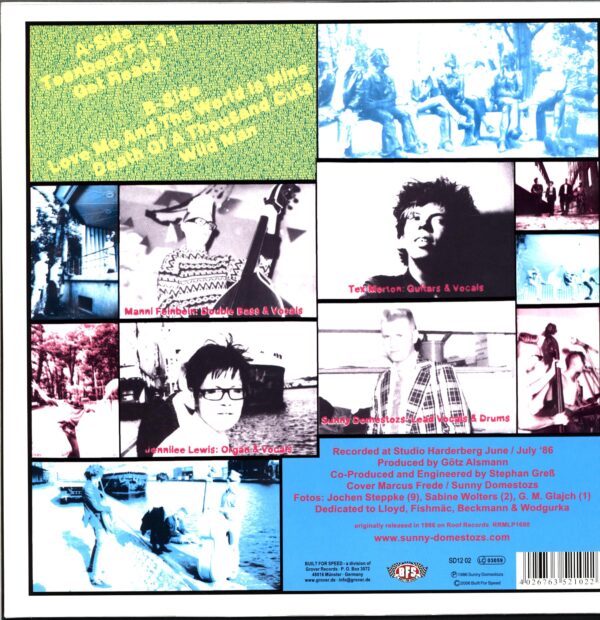 Sunny Domestozs-Get Ready For The Getready-12 Vinyl