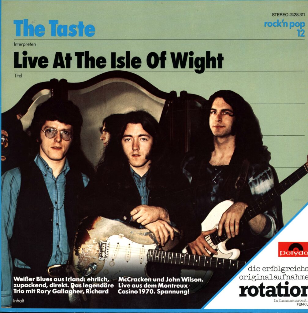 Taste-Live At The Isle Of Wight Reissue 1977-LP Vinyl