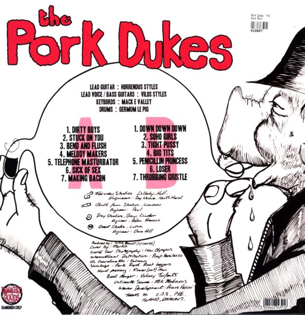 The Pork Dukes-Pink Pork Reissue 2015 pink-LP Vinyl