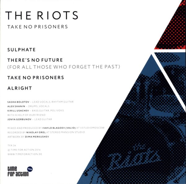 The Riots-Take No Prisoners-10 Vinyl