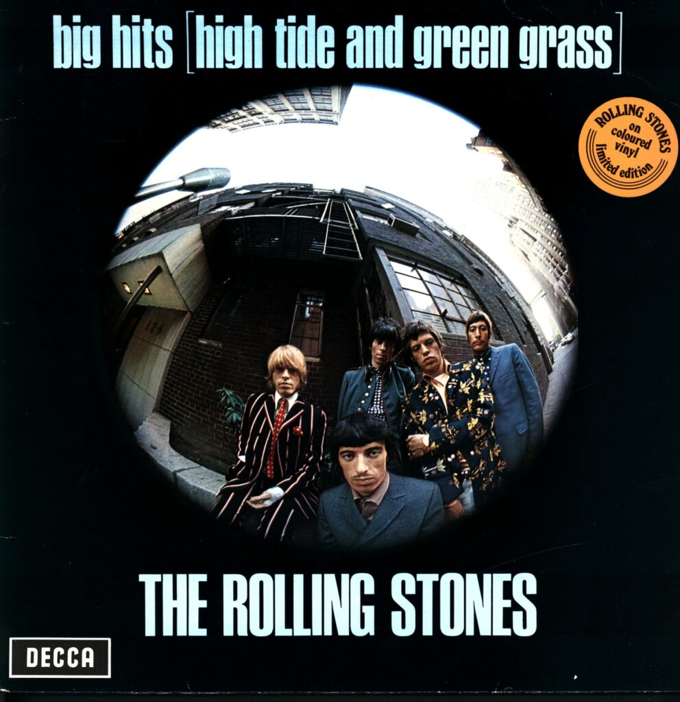 The Rolling Stones-Big Hits (High Tide And Green Grass) Reissue NL 1977 orange-LP Vinyl