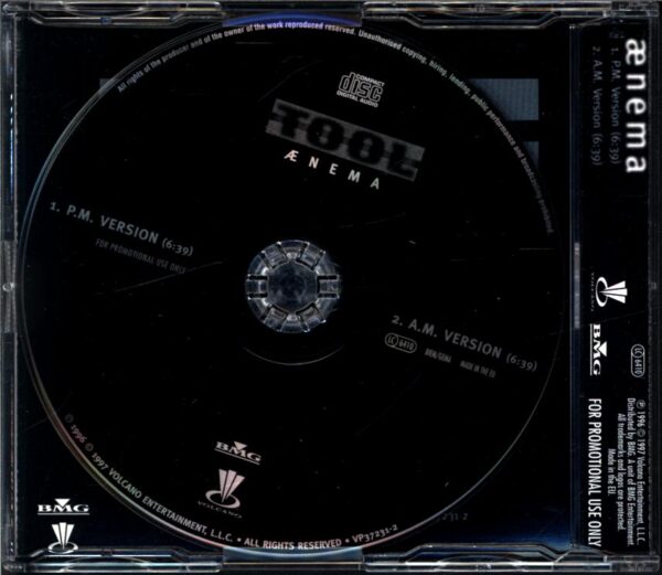 Tool-Aenema-CD-Single Promo