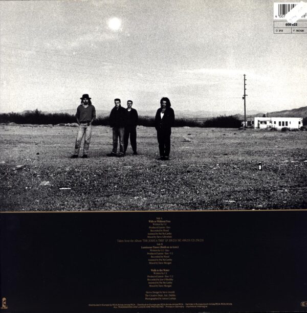 U2-With Or Without You-12 Vinyl