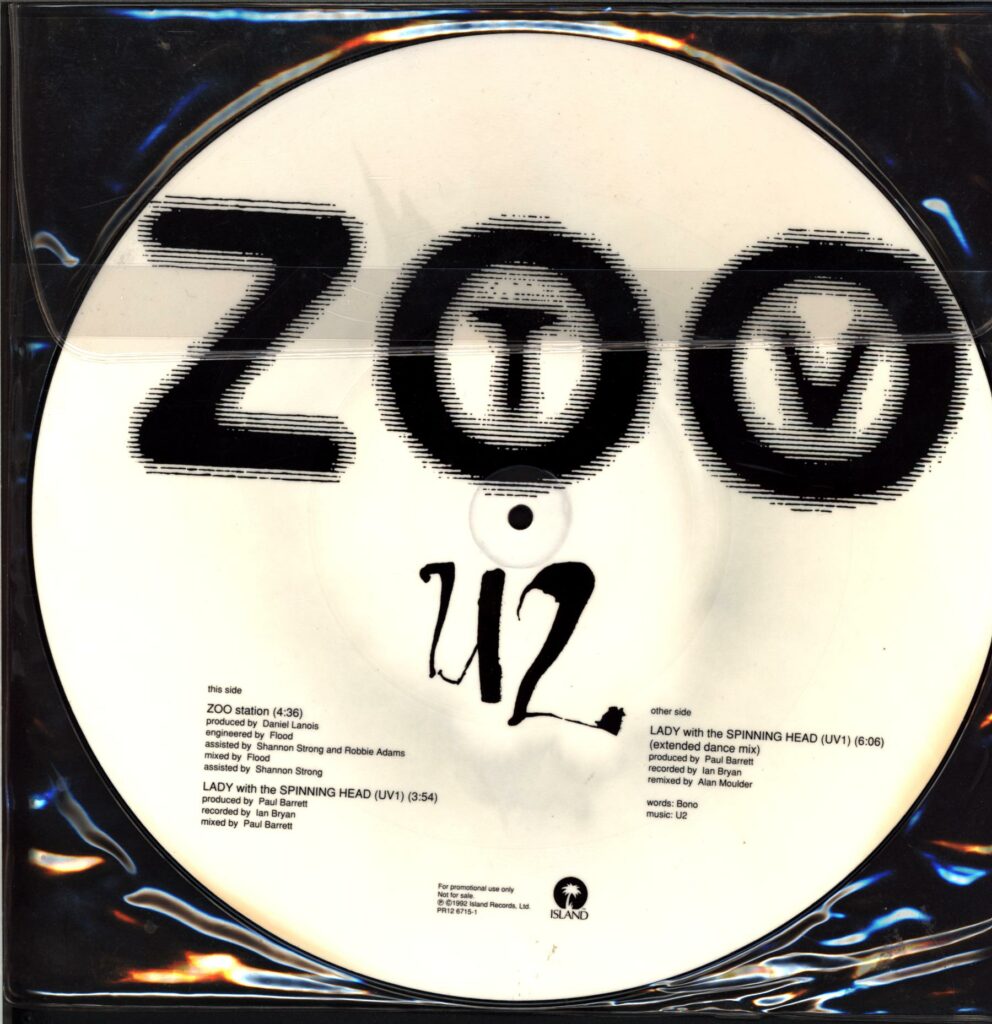 U2-Zoo Station-12 Vinyl