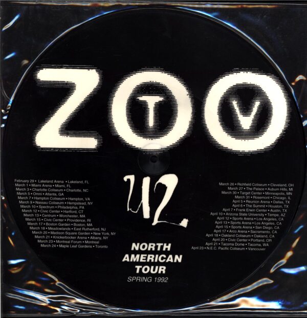 U2-Zoo Station-12 Vinyl