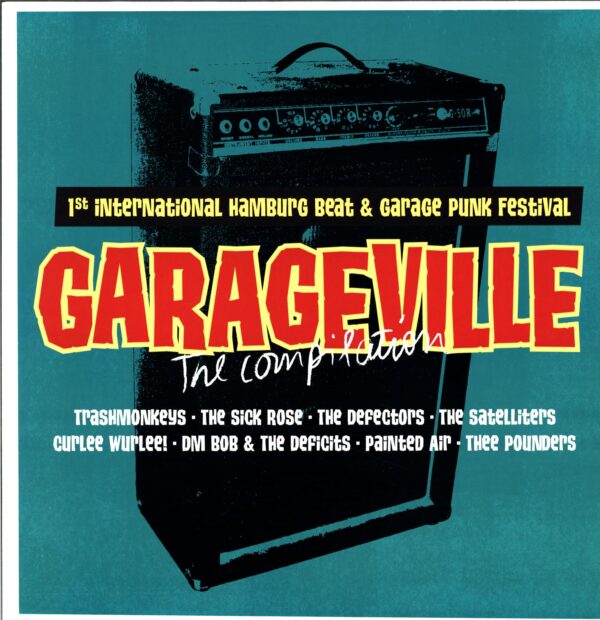 Various-Garageville - The Compilation - 1st International Hamburg Beat and Garage Punk Festival-LP Vinyl