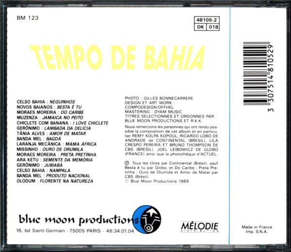 Various-Tempo De Bahia-CD