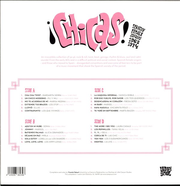 Various-¡Chicas! Spanish Female Singers 1962-1974-LP Vinyl