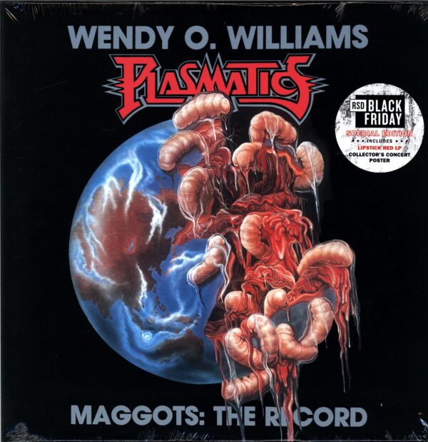 Wendy O. Williams-Maggots The Record-Black Friday red LP Vinyl