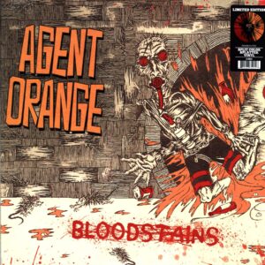 Agent Orange-Bloodstains-LP Vinyl 2023 red-orange