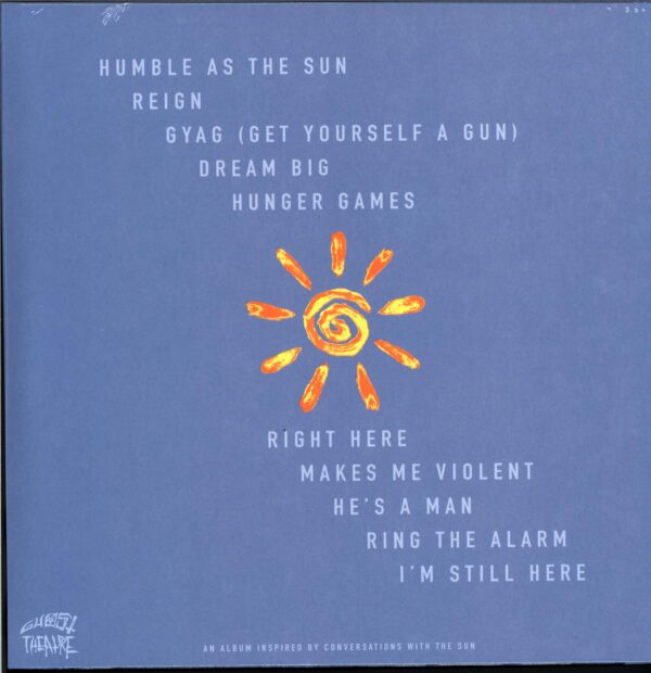 Bob Vylan-Humble As The Sun-blue-white LP Vinyl