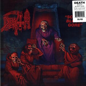 Death-Scream Bloody Gore-LP Vinyl tri-colour splatter - foil cover