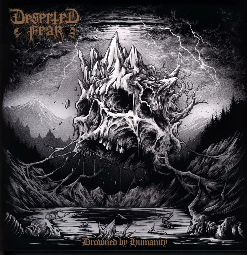 Deserted Fear-Drowned By Humanity signed-LP Vinyl